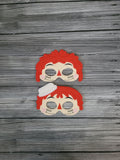 Rag Dolls - Raggedy Girl - Raggedy Boy - Cosplay -  Pretend Play - Play Masks
