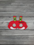 Underwater Sea Animal Felt Pretend Play Mask - Sponge Boy - Plankton - Snail - Starfish - Crab - Underwater Squirrel - Squid - Pretend Play - Creative Play