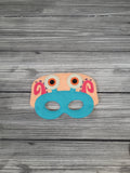 Underwater Sea Animal Felt Pretend Play Mask - Sponge Boy - Plankton - Snail - Starfish - Crab - Underwater Squirrel - Squid - Pretend Play - Creative Play