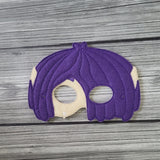 Wolfie Gang Bedtime Villain Felt Play Mask - Wolf Gang Trio - Wolf Kids Masks