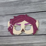 Wolfie Gang Bedtime Villain Felt Play Mask - Wolf Gang Trio - Wolf Kids Masks