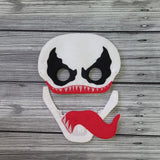 Anti-Venom Villain Felt Play Mask - Anti-Hero Mask - CosPlay - White Anti-Hero Mask