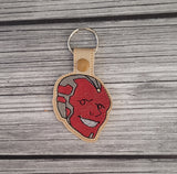 WandaVision Embroidered Vinyl Keychain
