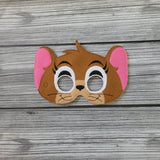 Tom and Jerry Masks - Cartoon Characters - TomCat Mask - Jerry Mouse Mask
