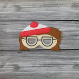 Where's Waldo Inspired Masks - Lost Boy Characters - Waldo - Wilma/Wenda - Woof - Odlaw