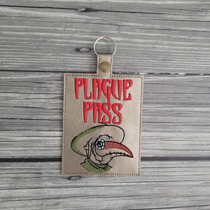 NEW Plague Doctor Vaccination Card Holder - Plague Pass Vaccination Card Holder - Vaccination Card Protector