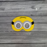 Young Gru and Yellow Henchmen Masks - Minion Masks - Cosplay -  Pretend Play - Play Masks