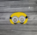 Young Gru and Yellow Henchmen Masks - Minion Masks - Cosplay -  Pretend Play - Play Masks