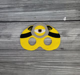 Young Gru and Yellow Henchmen Masks - Minion Masks - Cosplay -  Pretend Play - Play Masks