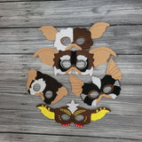Reptilian Creature - Furry Animal - Gremlin - Imaginary Animal - Mischievous Creature -Cosplay -  Pretend Play - Play Masks