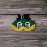 Retro Cartoon Characters - Speedy Mouse - Bad Hombre - Buzzard -Red Monster - Michigan Frog - Cosplay -  Pretend Play - Play Masks
