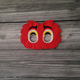 Retro Cartoon Characters - Speedy Mouse - Bad Hombre - Buzzard -Red Monster - Michigan Frog - Cosplay -  Pretend Play - Play Masks