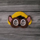 Retro Cartoon Characters - Speedy Mouse - Bad Hombre - Buzzard -Red Monster - Michigan Frog - Cosplay -  Pretend Play - Play Masks