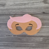 Bubble Guppy Felt Embroidered Mask -  Dress-Up Mask -  Kid & Adult - Pretend Play - Halloween Costume - Creative Play Felt Mask