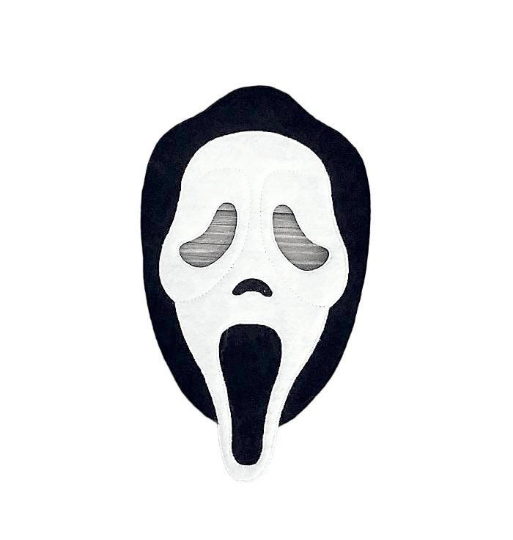 Scream Mask Drawing