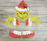 XL Mean Green Guy Tree/Wreath Decoration