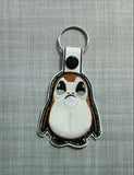 Porg Vinyl Key Fob