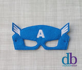 Captain America Felt Play Mask
