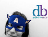 Captain America Felt Play Mask