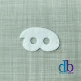 Spooky Ghost Felt Play Mask