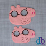 Daddy Pig Felt Play Mask