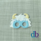 Abominable Snowman Felt Play Mask