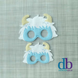 Abominable Snowman Felt Play Mask