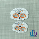 Halloween Sugar Skull Felt Play Mask