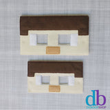Steve Minecraft Felt Play Mask