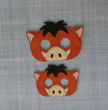 Warthog Felt Play Mask