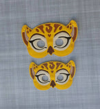 Fuli the Cheetah Felt Play Mask