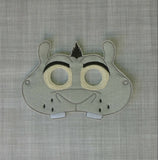 Besthe the Hippopotamaus Felt Play Mask