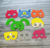 Ugly Dolls Felt Play Masks
