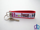 Adventure Time Ribbon Key Fob