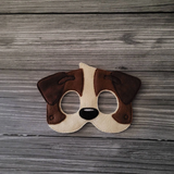 Blue Heeler Dog Play Masks - Dog Masks - Cartoon - Pretend Play Mask - Animal Masks - Australian Animals - Dress-Up Masks - Character Masks