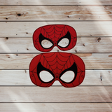 Spider Hero Felt Play Mask - Red Spiderman - Super Hero Mask