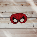 Spider Hero Felt Play Mask - Red Spiderman - Super Hero Mask