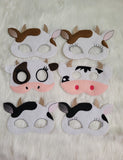 Cow Mask - Farm Animals -Pretend Play