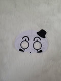 Embroidered Felt Clown Masks - Dancing Clown - Killer Clown - Cosplay - Pretend Play