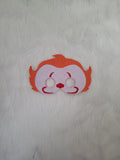 Embroidered Felt Clown Masks - Dancing Clown - Killer Clown - Cosplay - Pretend Play