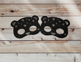 Leopard Masks - Snow Leopard - Black Leopard - Blue Leopard - Big Cats - African Animals - Pretend Play - Creative Play - Halloween Costume