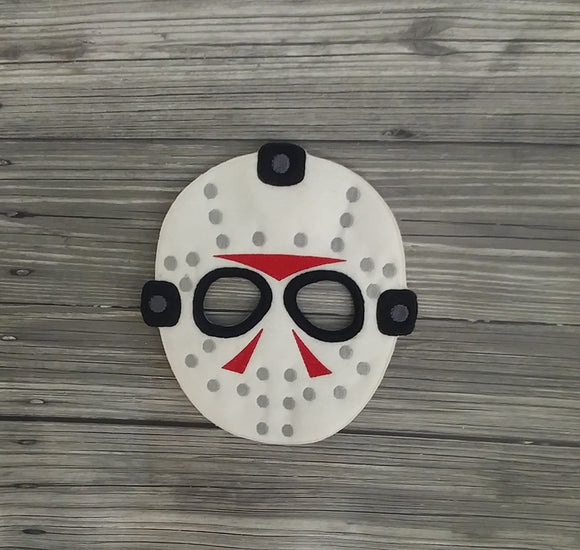 Jason Full Face Mask - Goalie Mask - Pretend Play Mask - Costume Mask - Halloween Mask