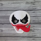 Anti-Venom Villain Felt Play Mask - Anti-Hero Mask - CosPlay - White Anti-Hero Mask