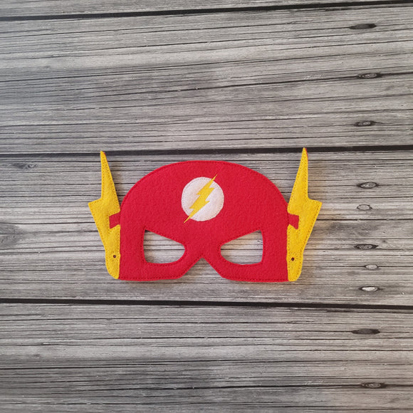 Flash Hero Felt Play Mask