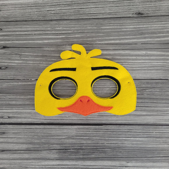 Chica the Chicken Felt Play Mask