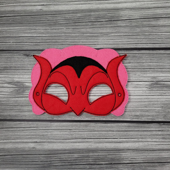 Devil Felt Play Mask