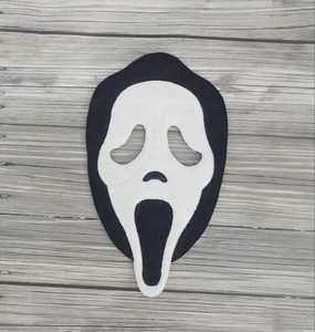 Scream Felt Embroidered Full Face Mask - Ghost Face Mask - Pretend Pla –  DeBoop Shop