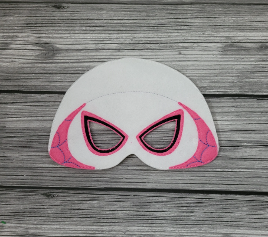 Ghost Spider - Hooded Spider Hero - Spider Woman -  Cosplay -  Pretend Play - Play Masks