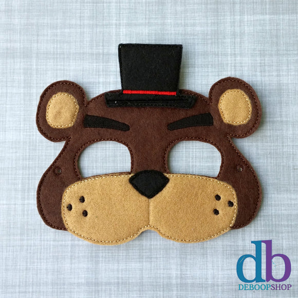 Fred Bear Mask - Five Nights at Freddy's Mask | DeBoop Shop L