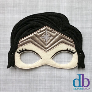 New Wonder Lady Felt Play Mask